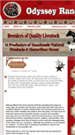 Mobile Screenshot of odysseyranch.com